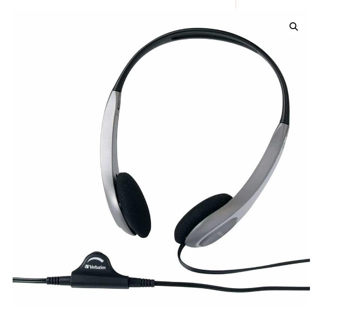 Verbatim Multimedia Headset with Volume Control Headphone - Ideal for Office, Education, Business, SME, Suitable for PC, Laptop, Desktop Verbatim Multimedia Headset with Volume Control Headphone - Ideal for Office, Education, Business, SME, Suitable for PC, Laptop, Desktop